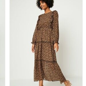 HAYDEN LOS ANGELES ANIMAL PRINT MAXI DRESS